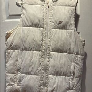 Fabletics White Puffer Vest